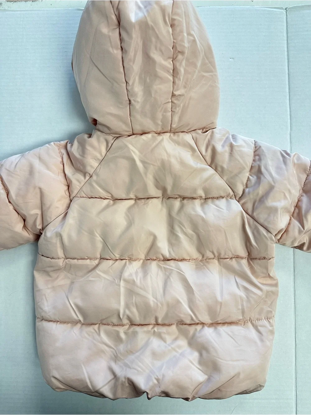 Zara Girl Pink Puffer Winter Ski Skow Jacket 12-18